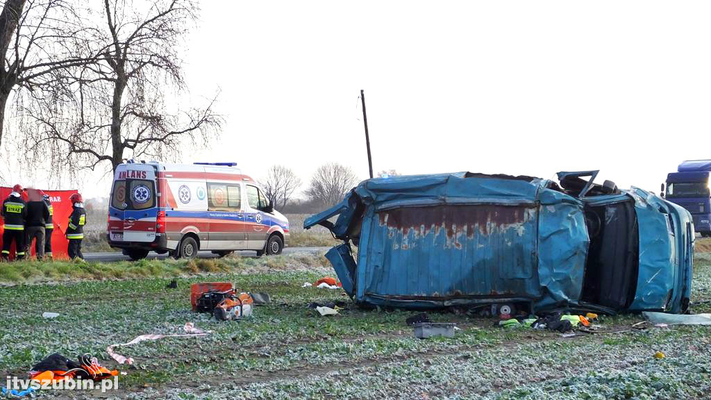 Tragiczny w skutkach wypadek pod Wieszkami