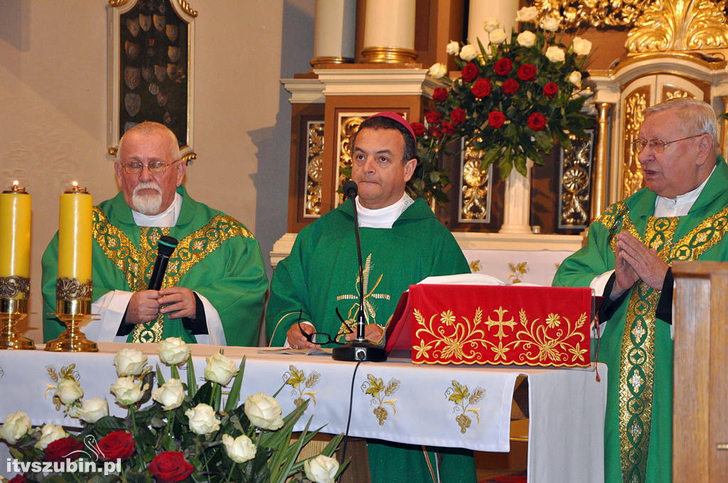 Wizyta bp. Carlosa w Szubinie