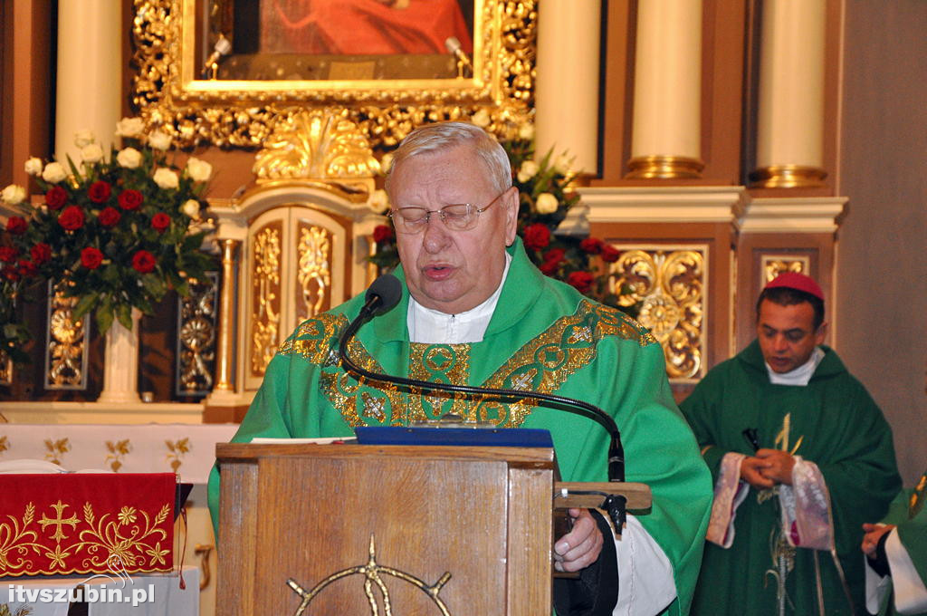 Wizyta bp. Carlosa w Szubinie