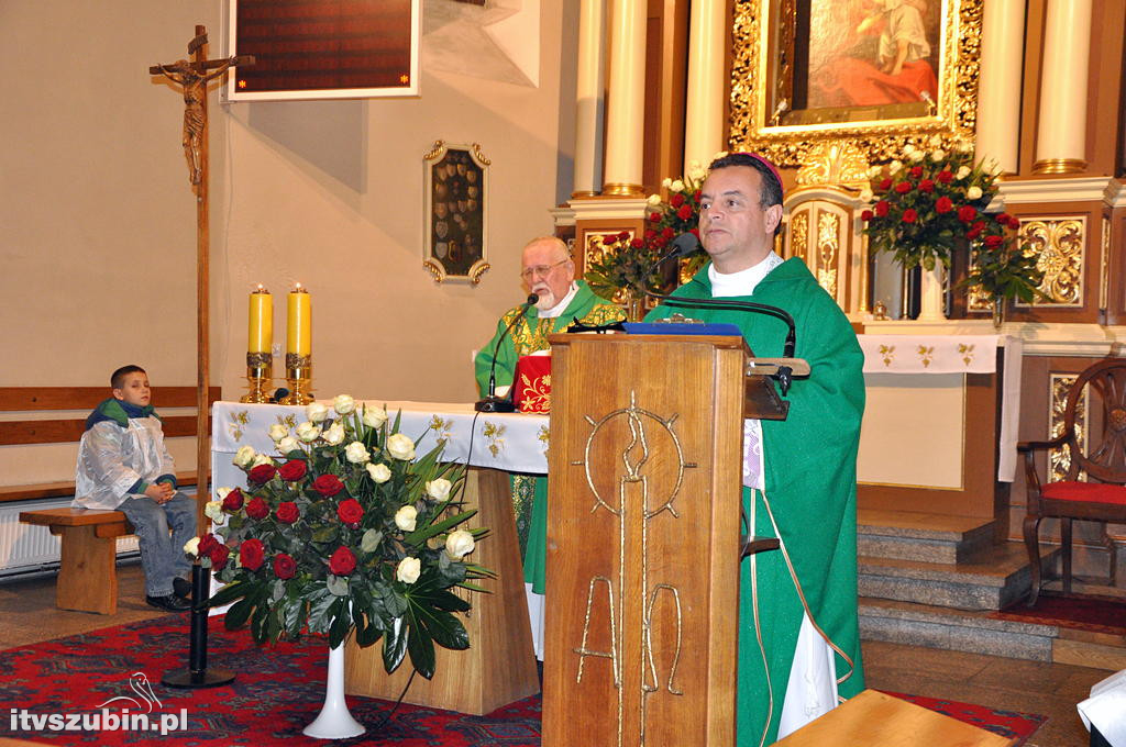 Wizyta bp. Carlosa w Szubinie