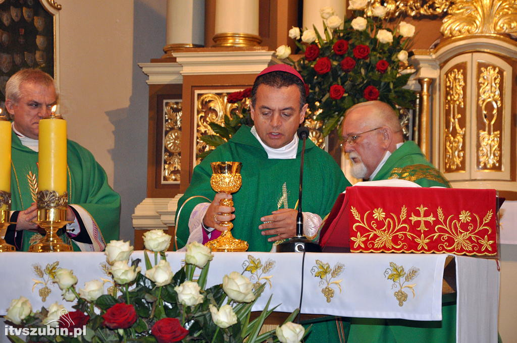 Wizyta bp. Carlosa w Szubinie