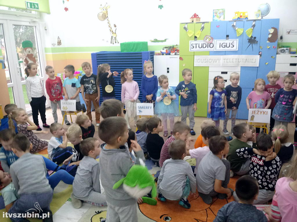 Dzień telewizji w Przedszkolu Iguś w Zamościu