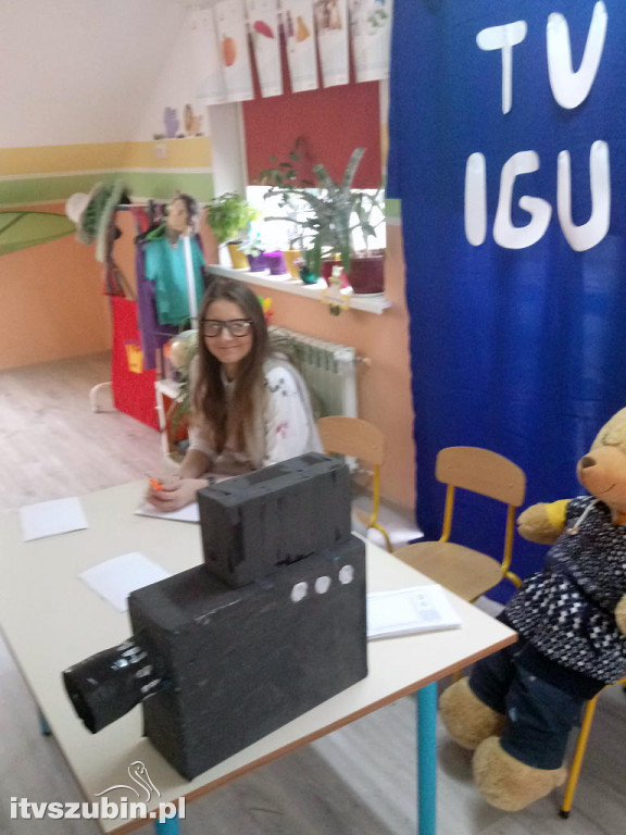 Dzień telewizji w Przedszkolu Iguś w Zamościu