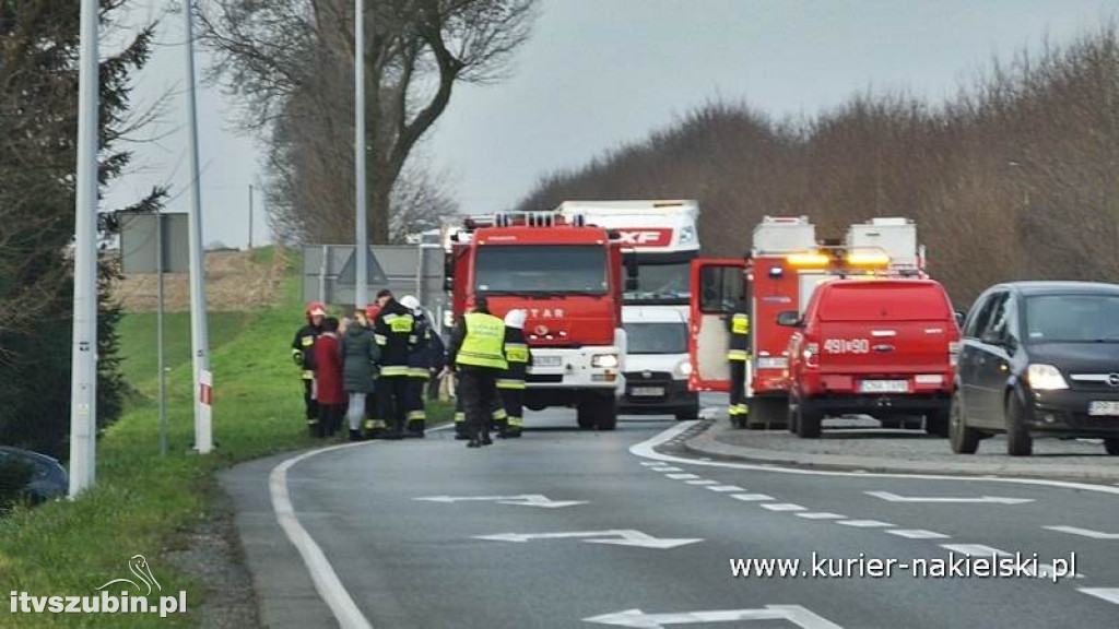 Kolizja w Występie i zdarzenie drogowe w Śmielinie