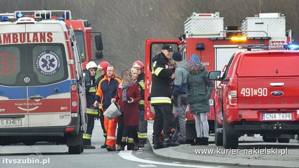 Kolizja w Występie i zdarzenie drogowe w Śmielinie