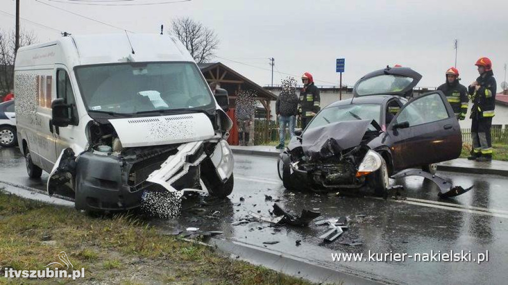 Kolizja w Występie i zdarzenie drogowe w Śmielinie