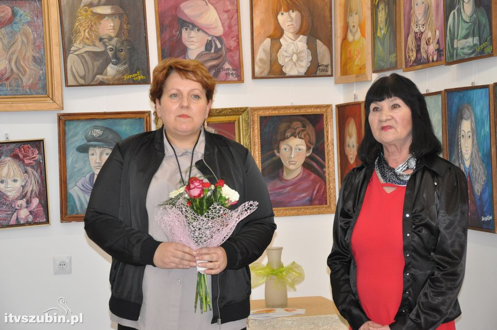 Dziecięce portrety w szubińskiej Galerii Plama's