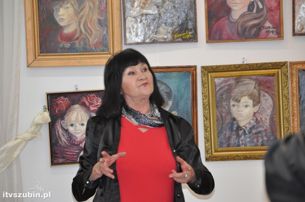Dziecięce portrety w szubińskiej Galerii Plama's