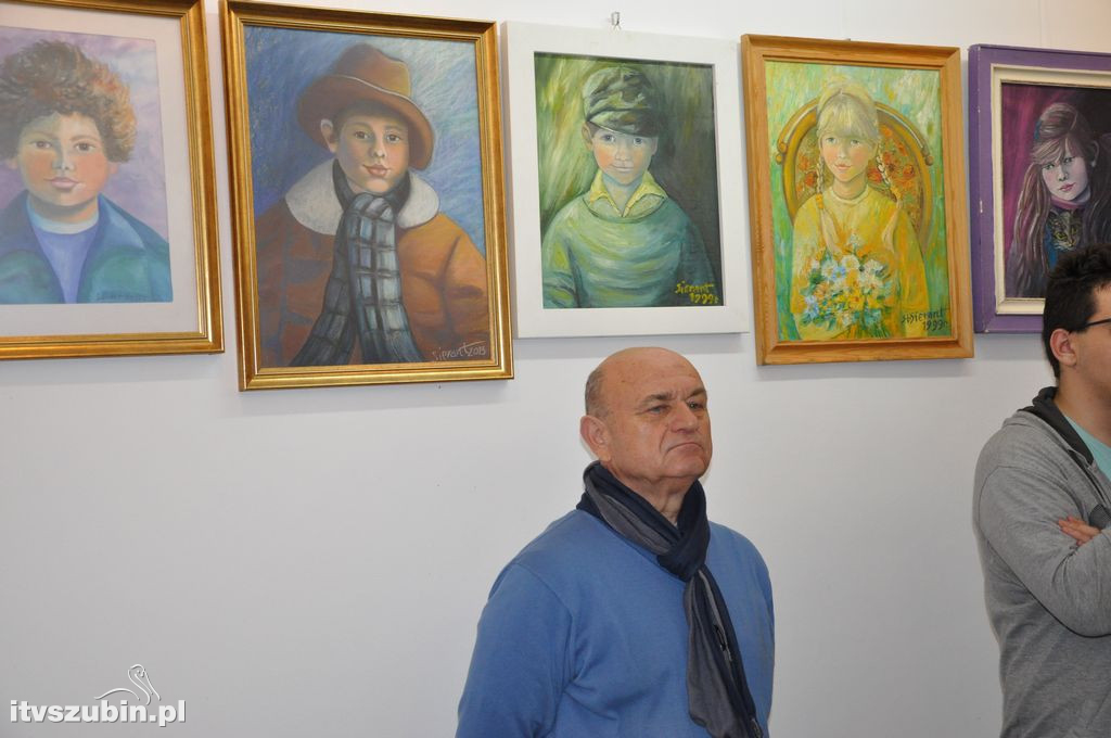 Dziecięce portrety w szubińskiej Galerii Plama's