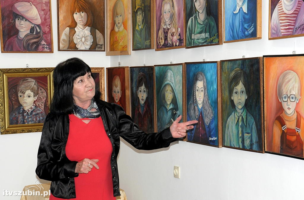 Dziecięce portrety w szubińskiej Galerii Plama's