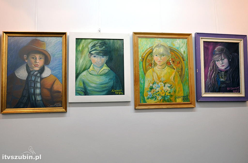 Dziecięce portrety w szubińskiej Galerii Plama's