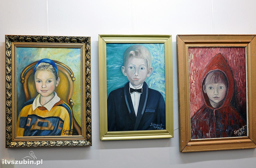 Dziecięce portrety w szubińskiej Galerii Plama's