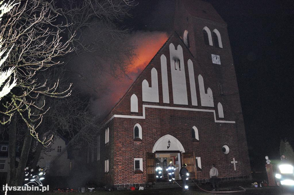 Pożar Kościoła w Ciężkowie