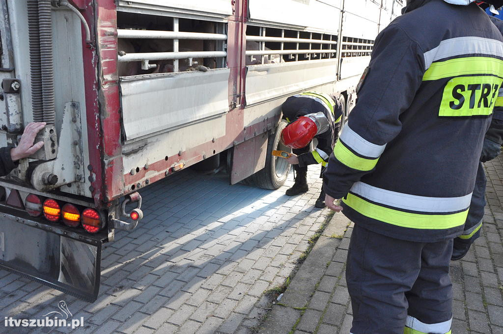 Utrudnienia na DW 246 w miejscowości Szubin Wieś