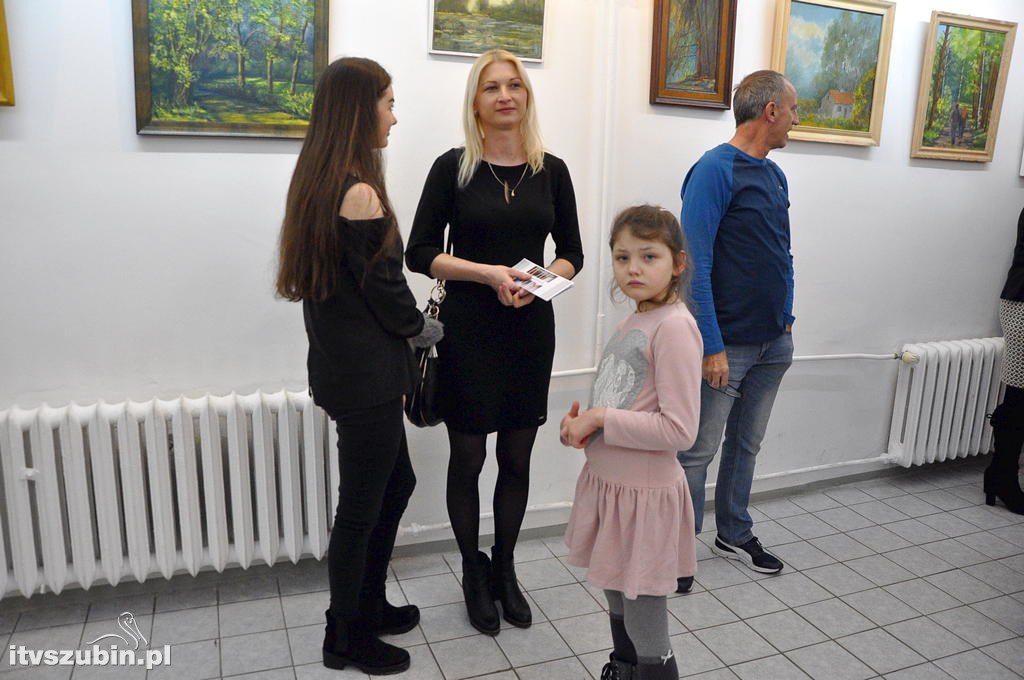 Wernisaż Krzysztofa Wilka w Galerii Plama's