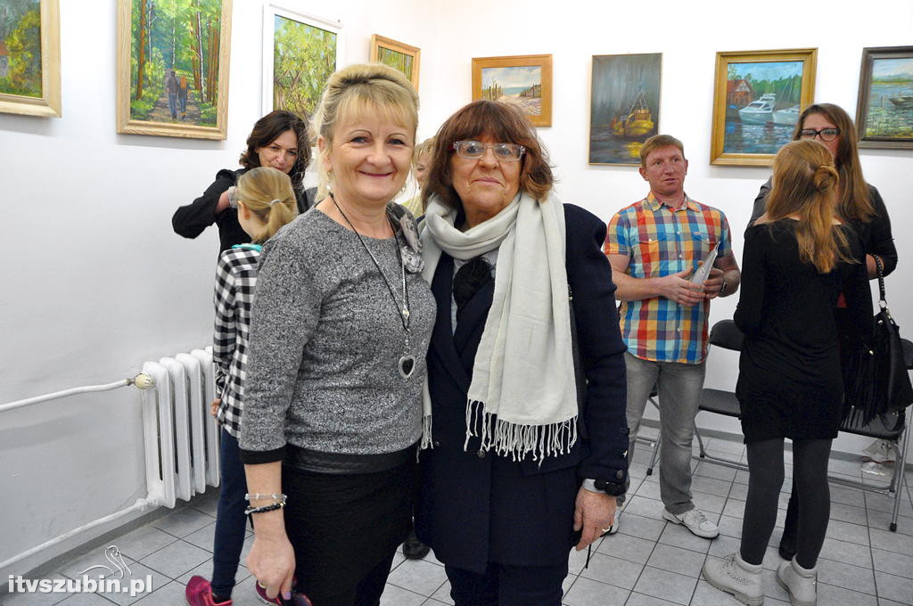 Wernisaż Krzysztofa Wilka w Galerii Plama's