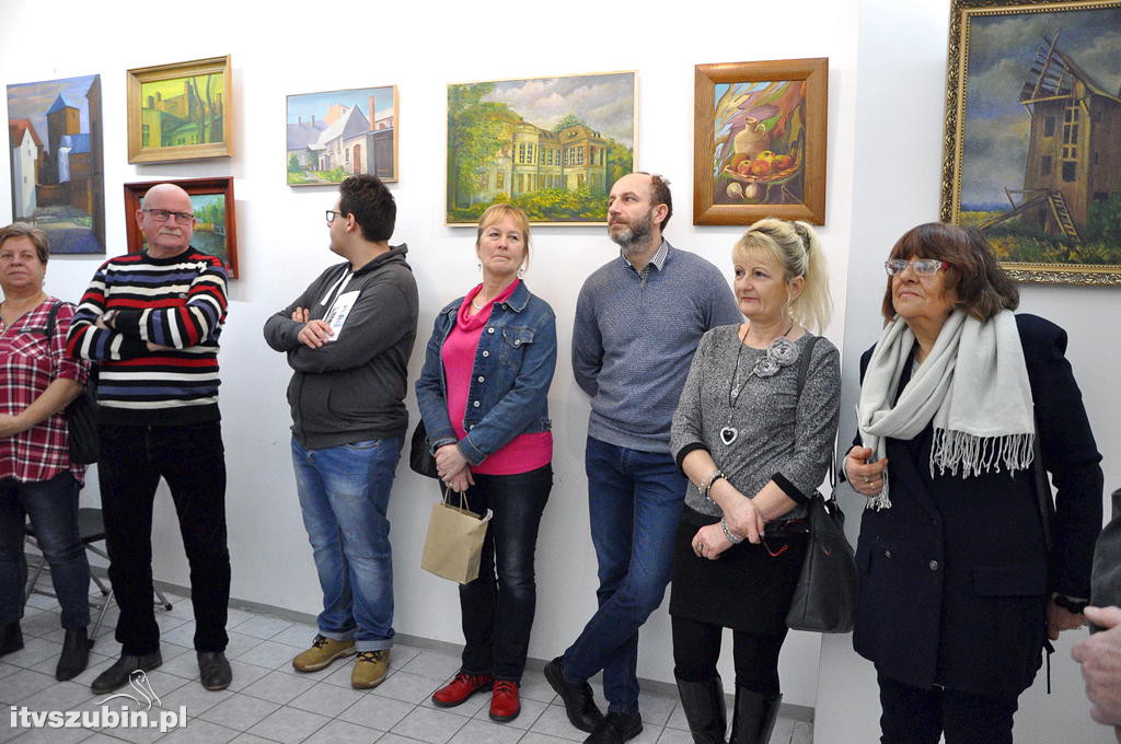Wernisaż Krzysztofa Wilka w Galerii Plama's