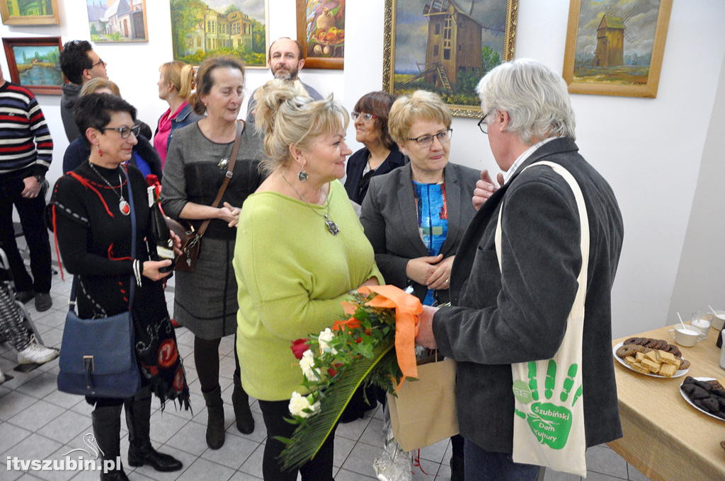 Wernisaż Krzysztofa Wilka w Galerii Plama's