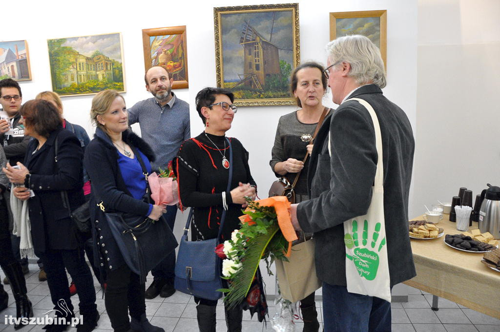 Wernisaż Krzysztofa Wilka w Galerii Plama's