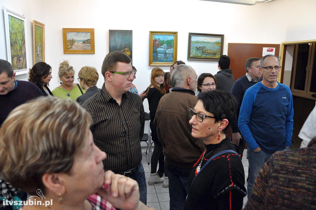 Wernisaż Krzysztofa Wilka w Galerii Plama's