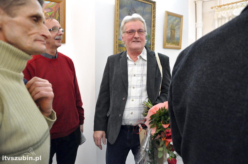 Wernisaż Krzysztofa Wilka w Galerii Plama's