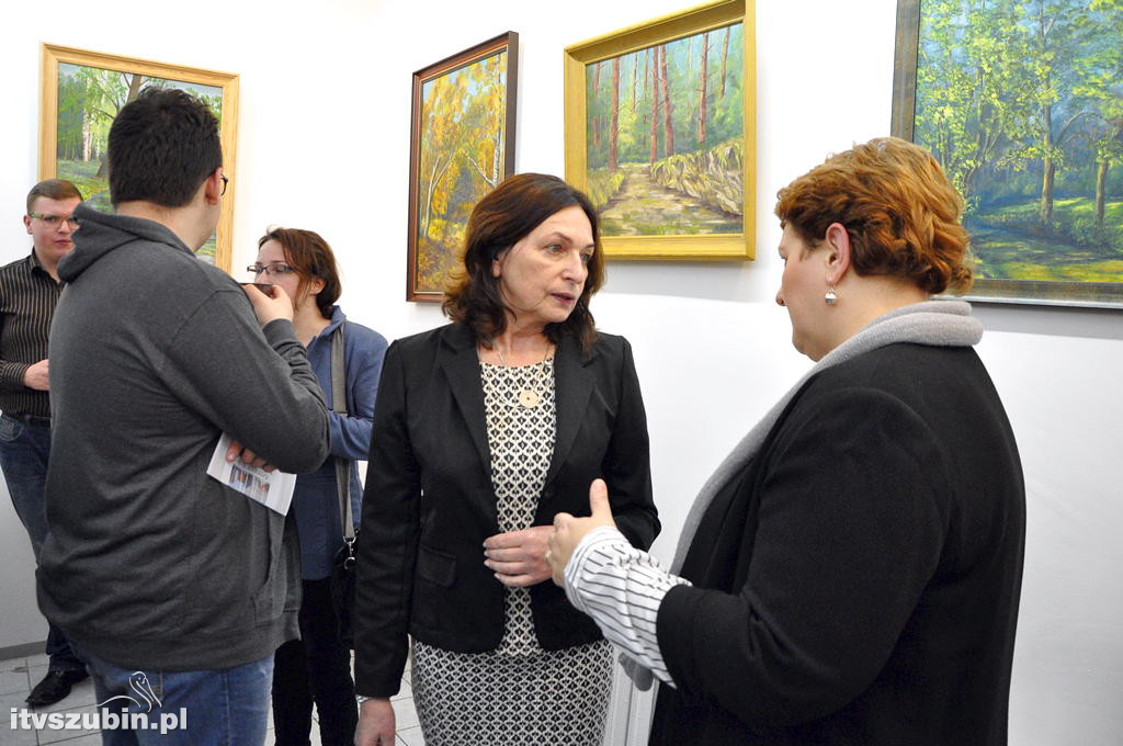 Wernisaż Krzysztofa Wilka w Galerii Plama's