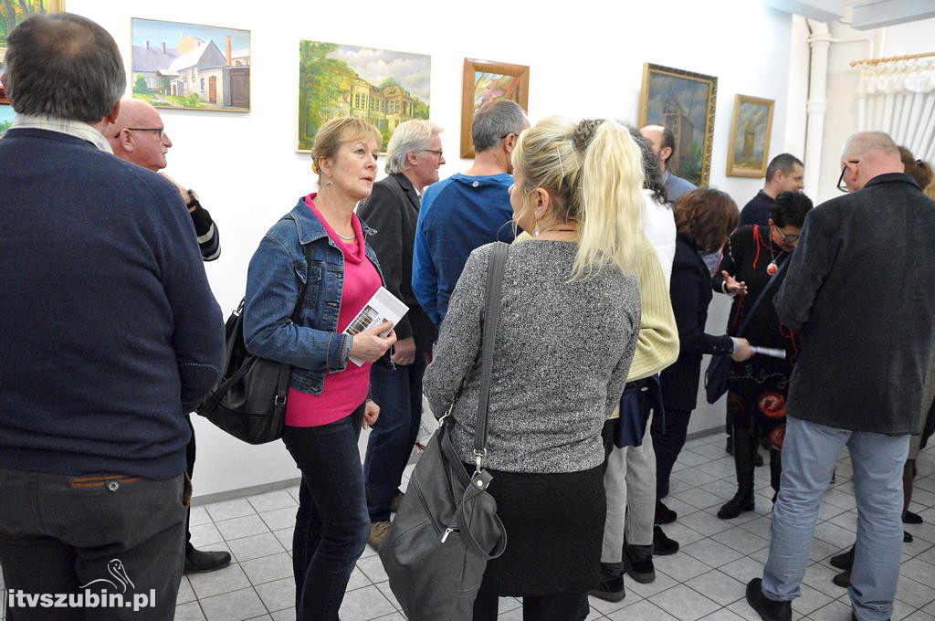 Wernisaż Krzysztofa Wilka w Galerii Plama's