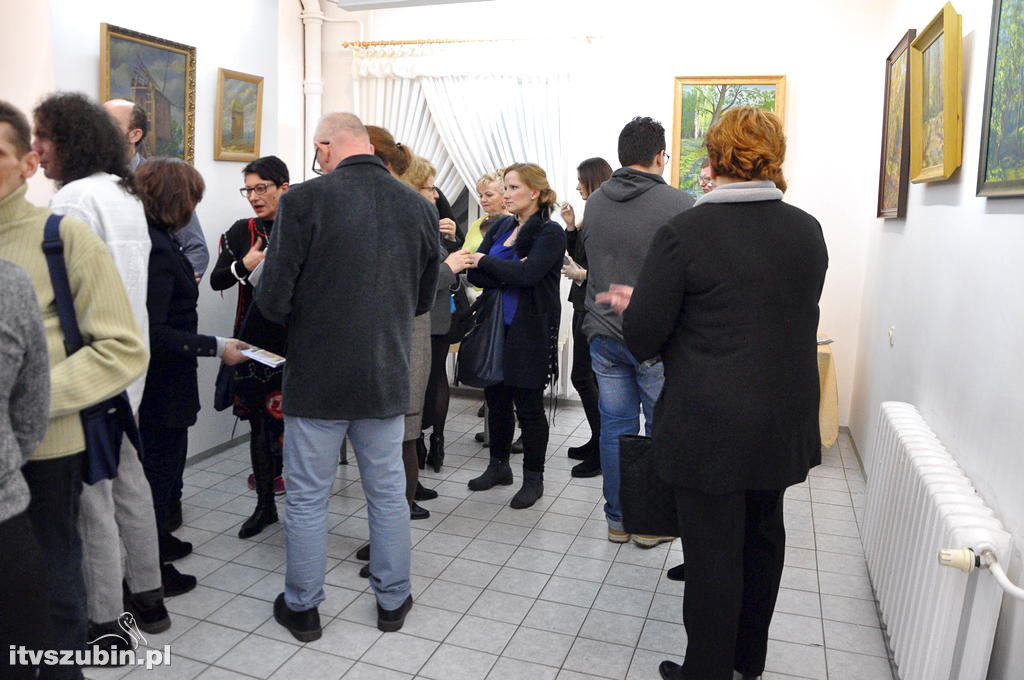 Wernisaż Krzysztofa Wilka w Galerii Plama's