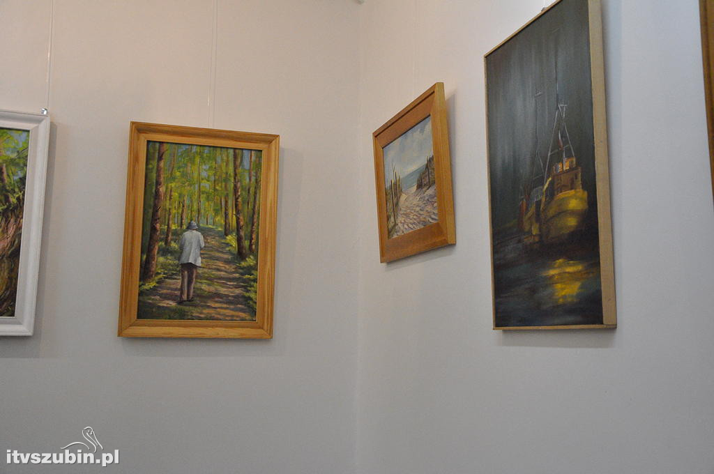 Wernisaż Krzysztofa Wilka w Galerii Plama's