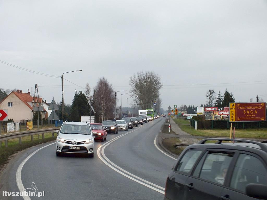 Utrudnienia na DK 5 w Zamość