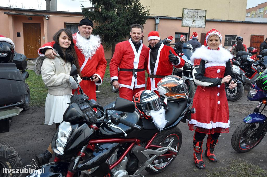 Moto-Mikołaje w Szubinie