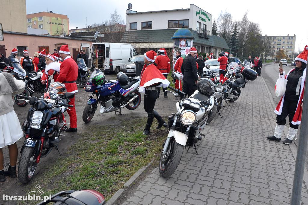 Moto-Mikołaje w Szubinie