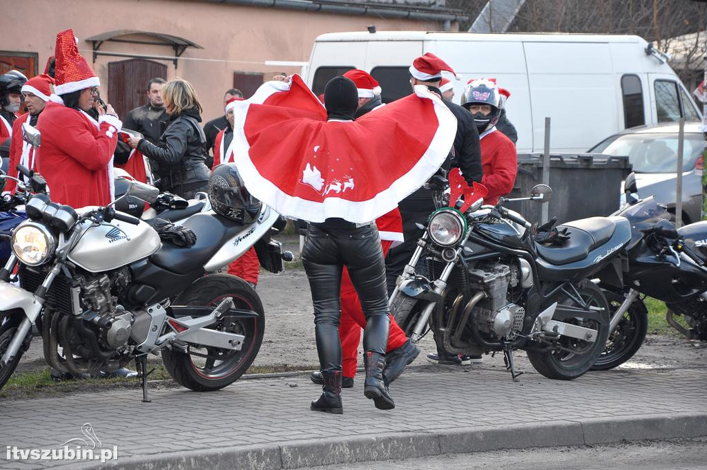 Moto-Mikołaje w Szubinie