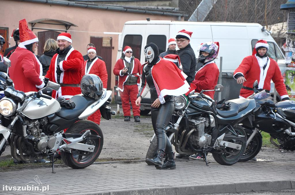 Moto-Mikołaje w Szubinie