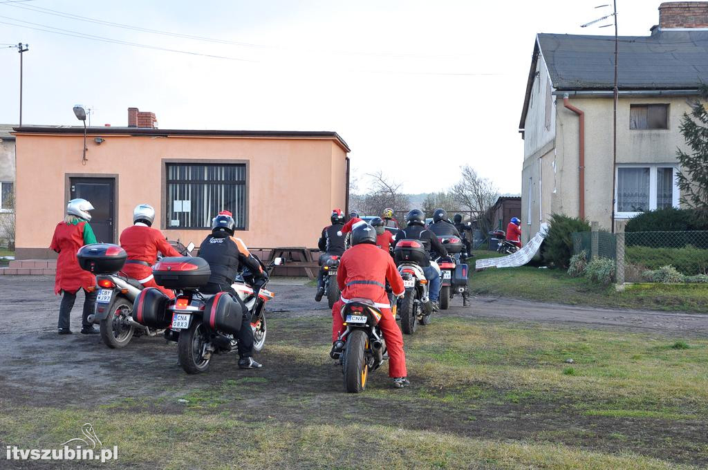 Moto-Mikołaje w Szubinie
