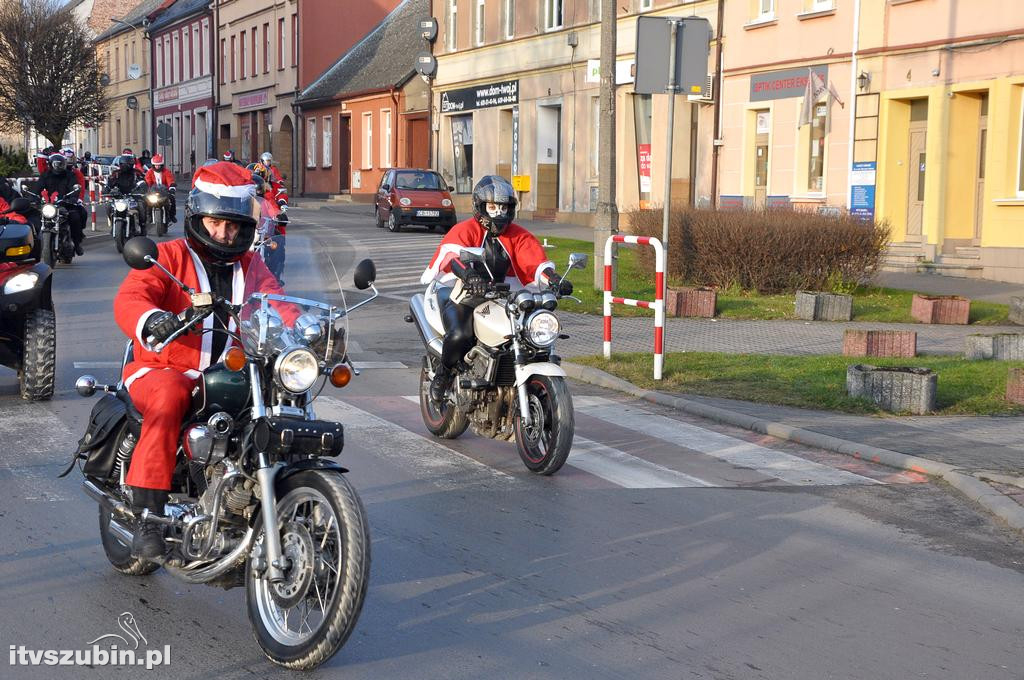 Moto-Mikołaje w Szubinie