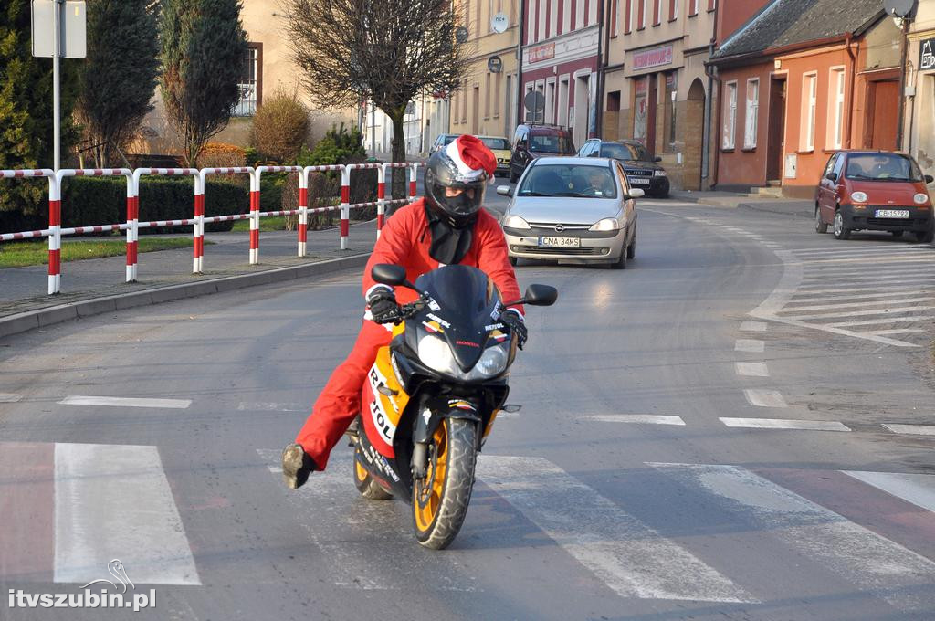 Moto-Mikołaje w Szubinie