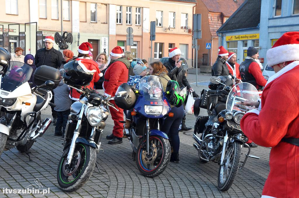 Moto-Mikołaje w Szubinie