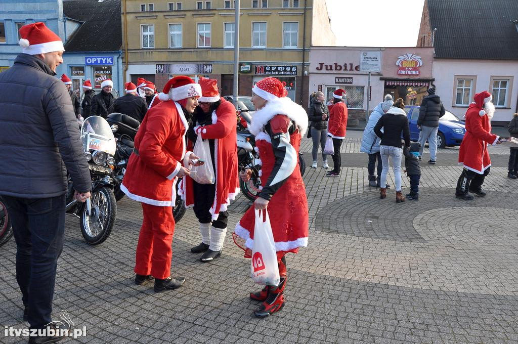 Moto-Mikołaje w Szubinie