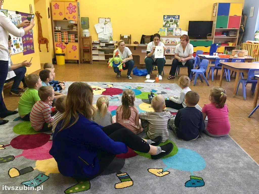 Spotkanie przedszkolaków z higienistkami stomatologicznymi