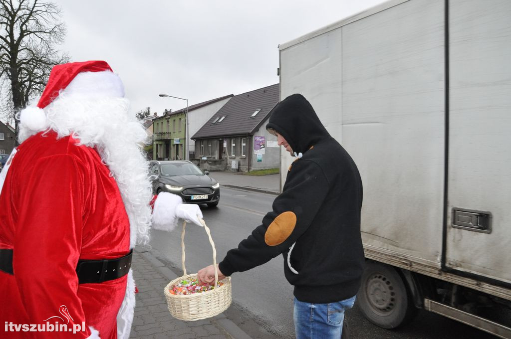 Wyjątkowy gość na ulicach Szubina