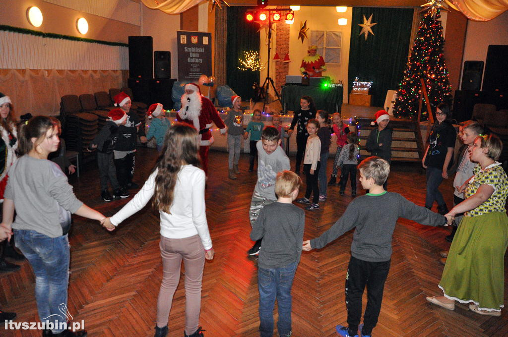 Zabawa mikołajkowa w Szubińskim Domu Kultury