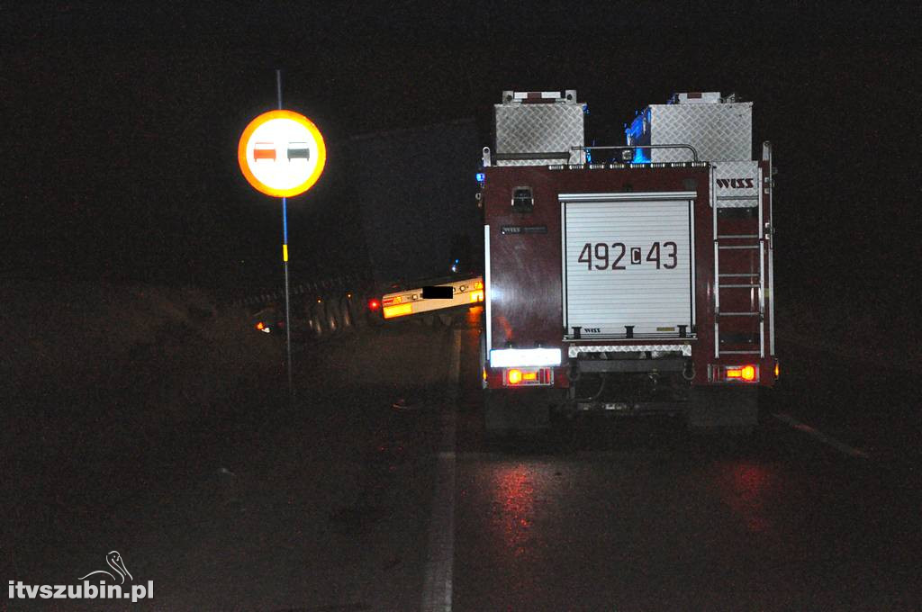 Kolizja między Wąsoszem a Dąbrówką DK5