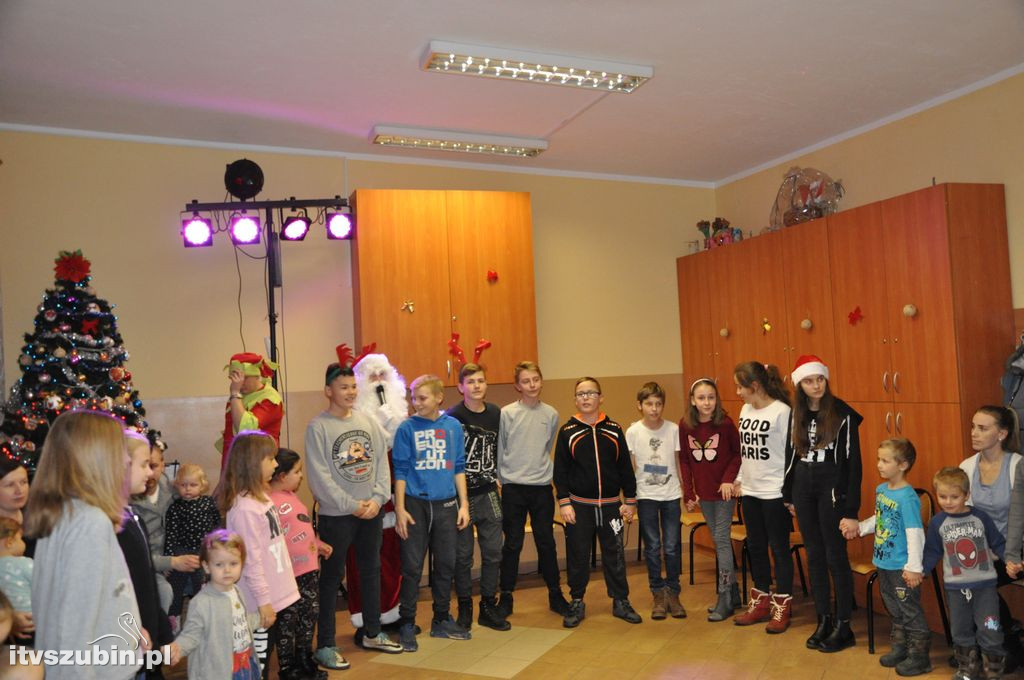 Mikołajki w świetlicy w Zalesiu