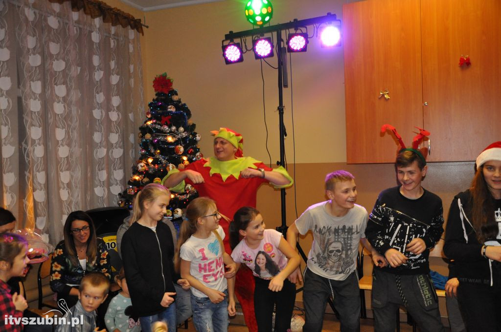 Mikołajki w świetlicy w Zalesiu