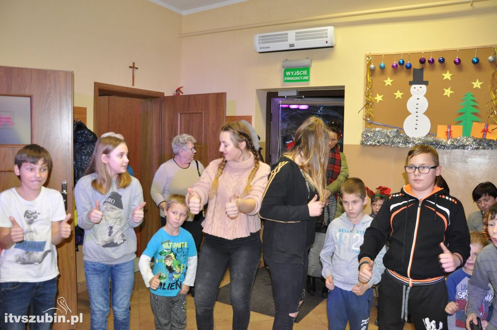 Mikołajki w świetlicy w Zalesiu