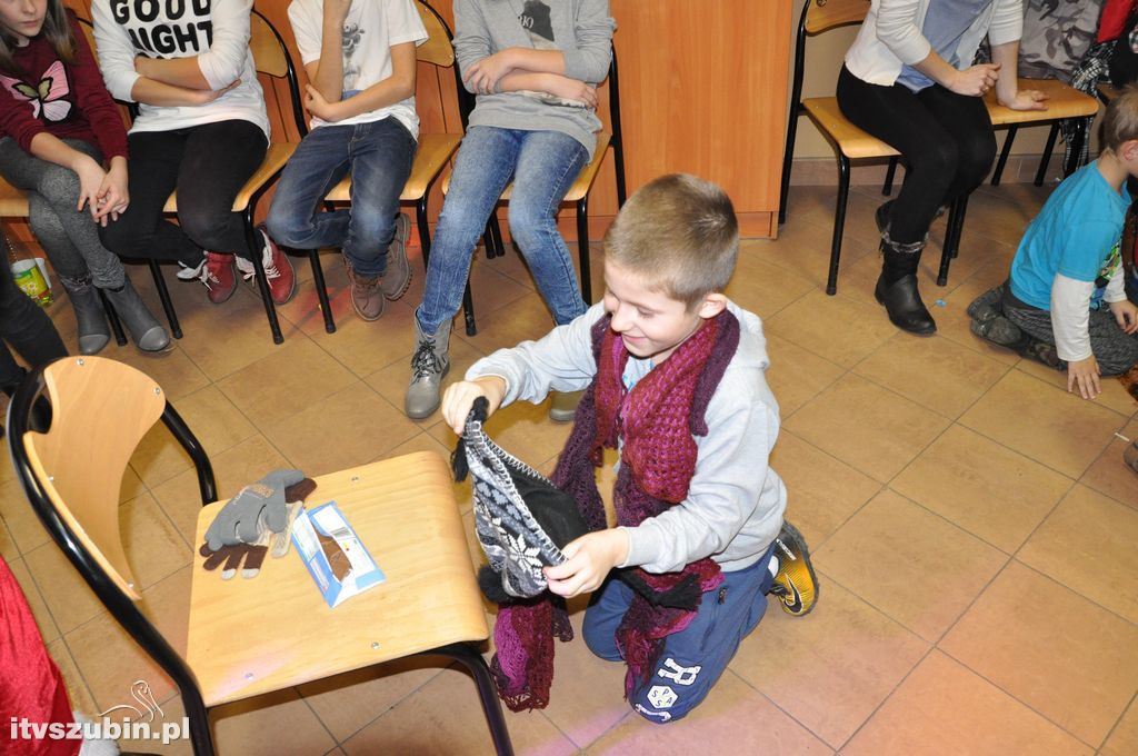 Mikołajki w świetlicy w Zalesiu