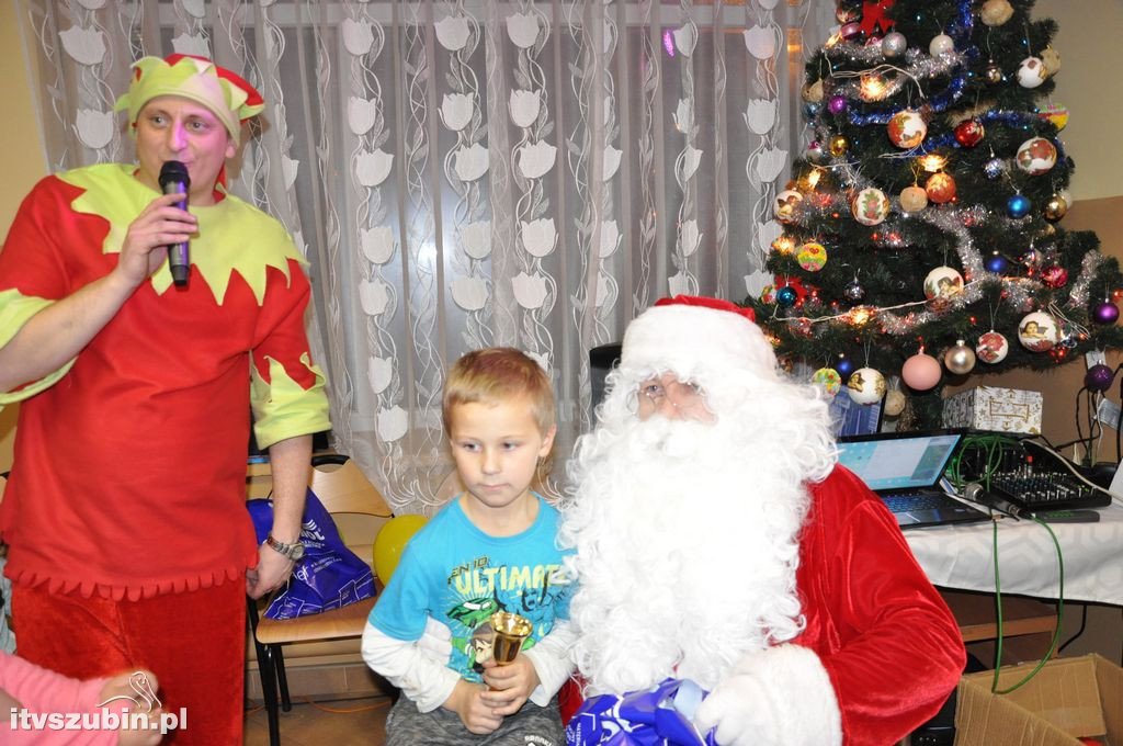 Mikołajki w świetlicy w Zalesiu