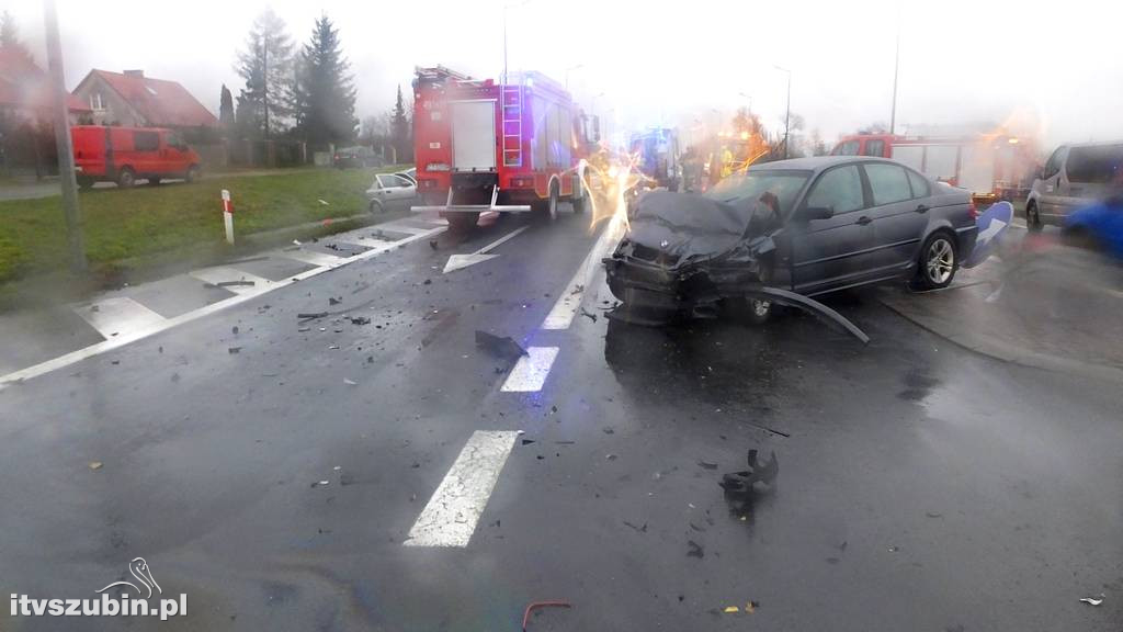 Wypadek w Nakle, skrzyżowanie Nowej z DK10