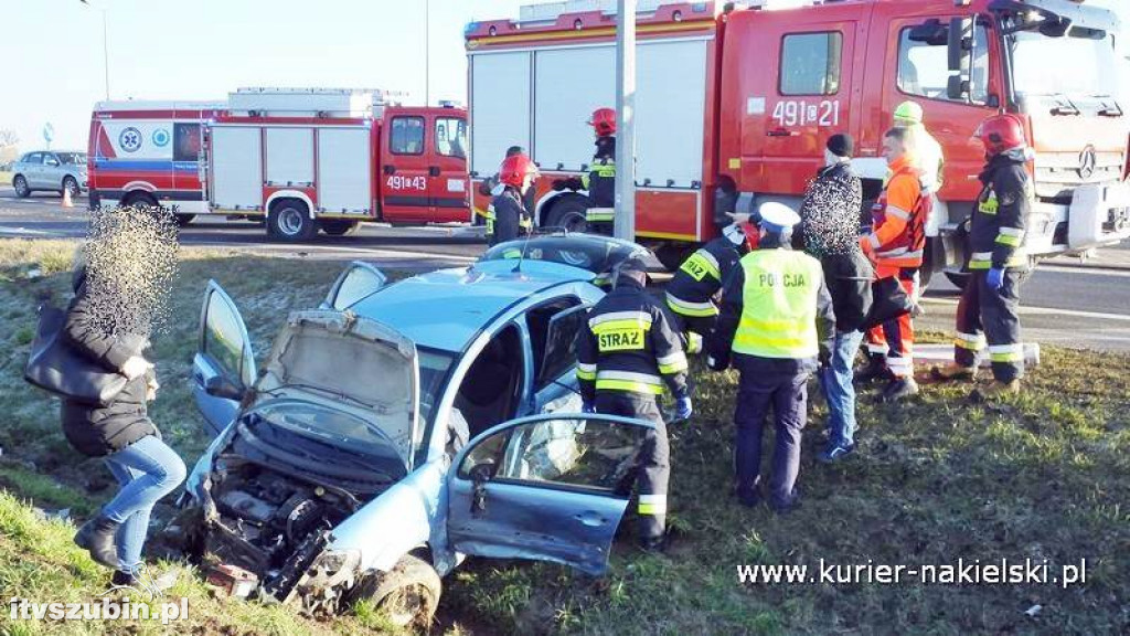 Czarna seria na obodnicy Nakła